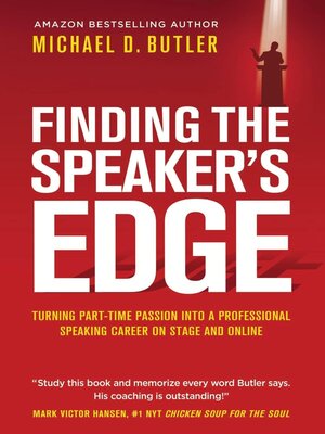 cover image of FINDING THE SPEAKER'S EDGE